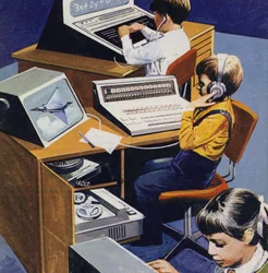 Scholen van morgen, zoals voorgesteld in de vroege jaren 1970